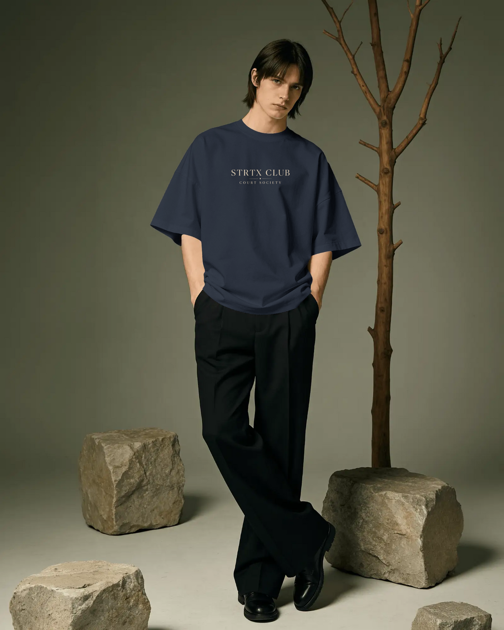 STRTX Club Tee | Court Society | 260 GSM