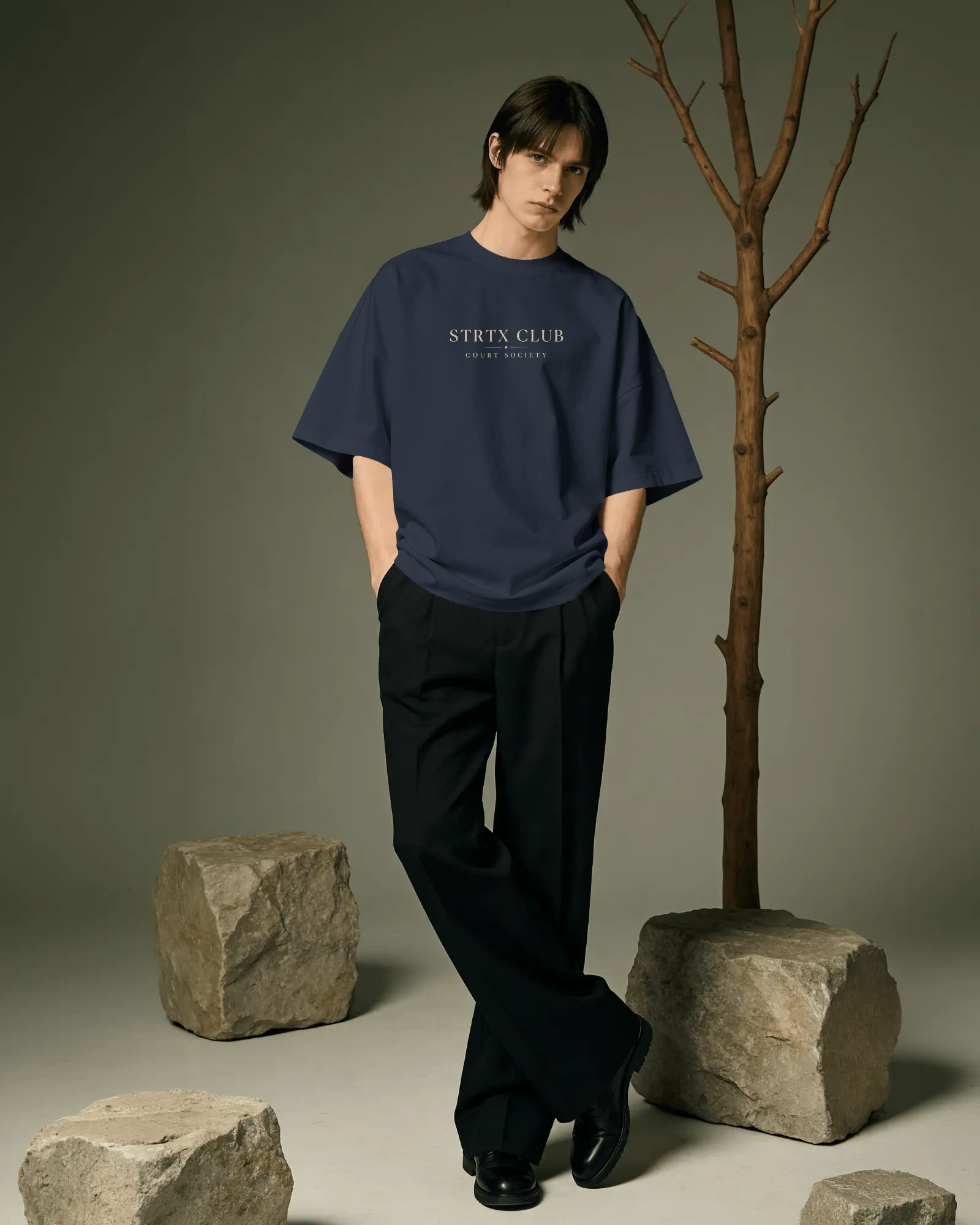 STRTX Club Tee | Court Society | 260 GSM