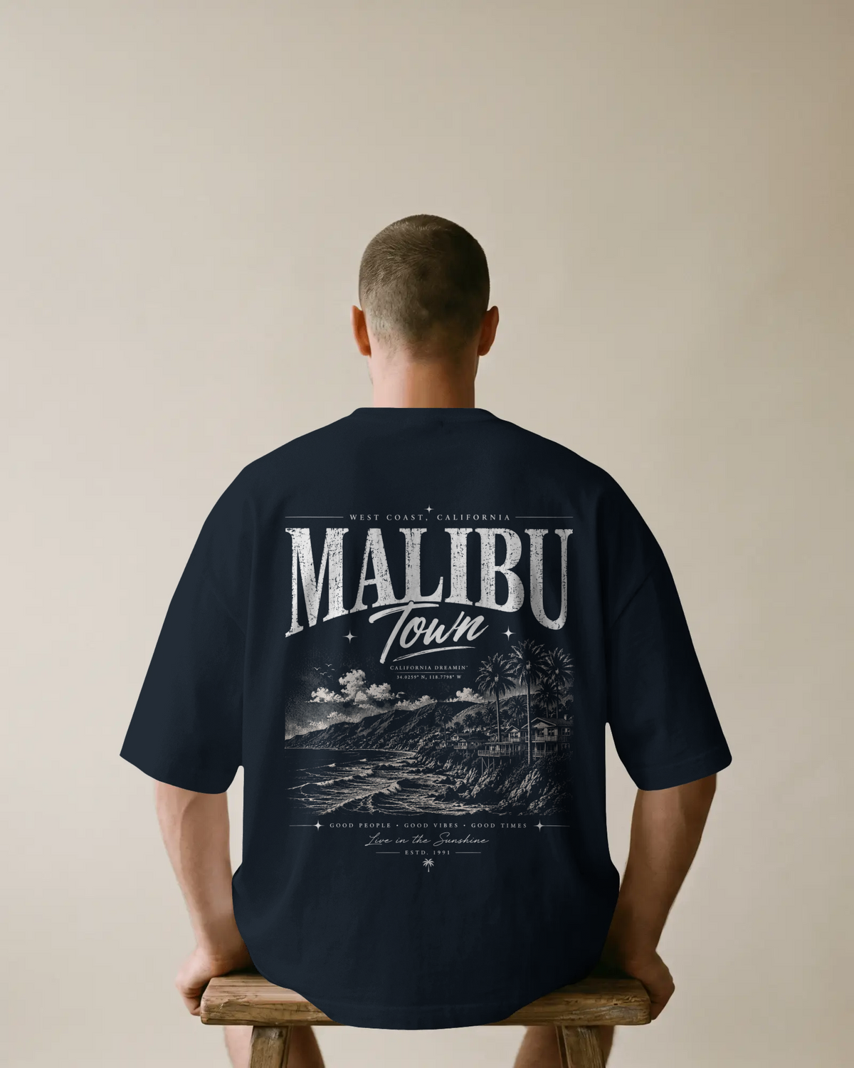 STRTX Malibu Oversized Tee