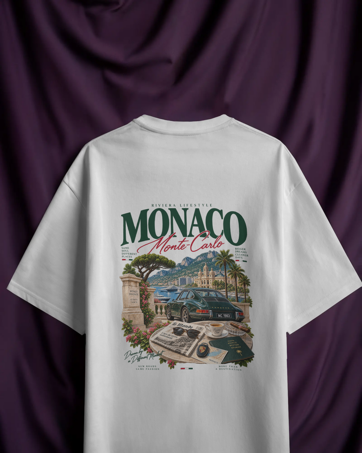 STRTX Monaco Terry Oversized Tee