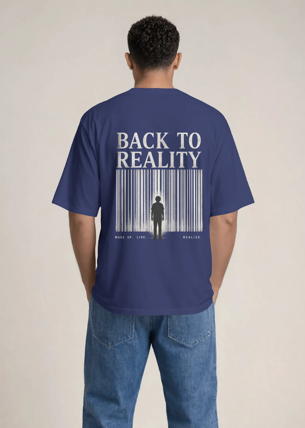 STRTX Back to Reality Oversized Tee