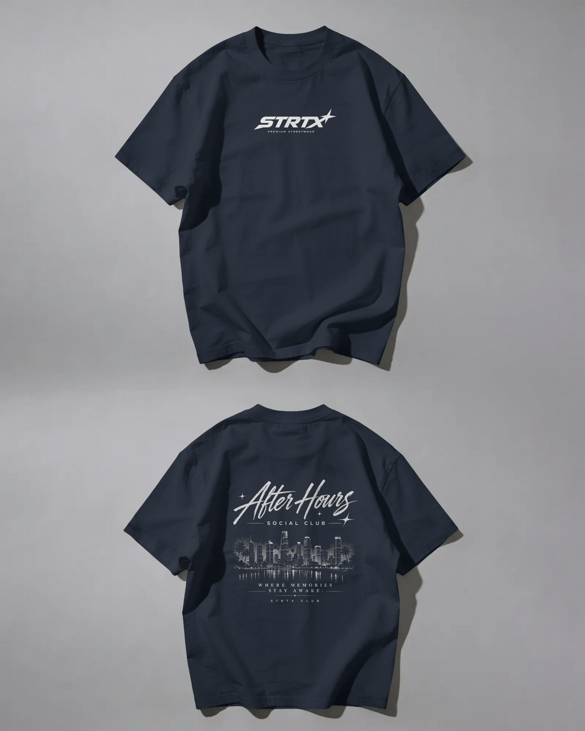 STRTX Terry Oversized Tee | 260 GSM