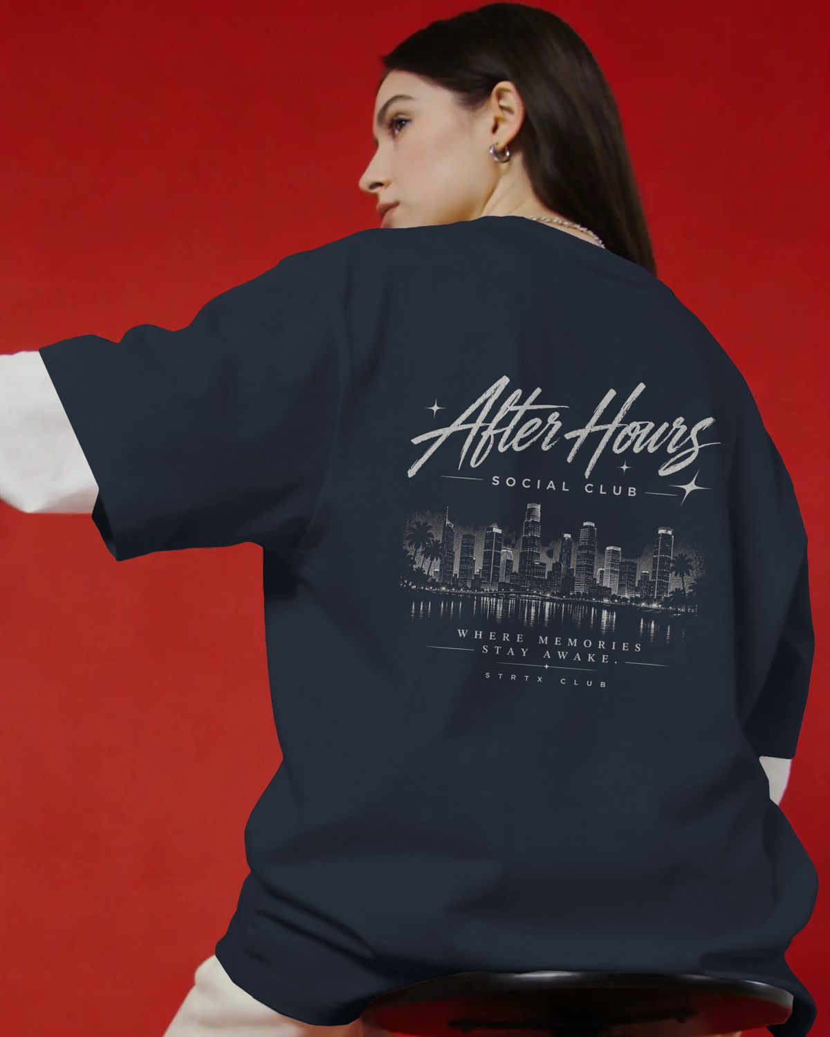 STRTX Terry Oversized Tee | 260 GSM