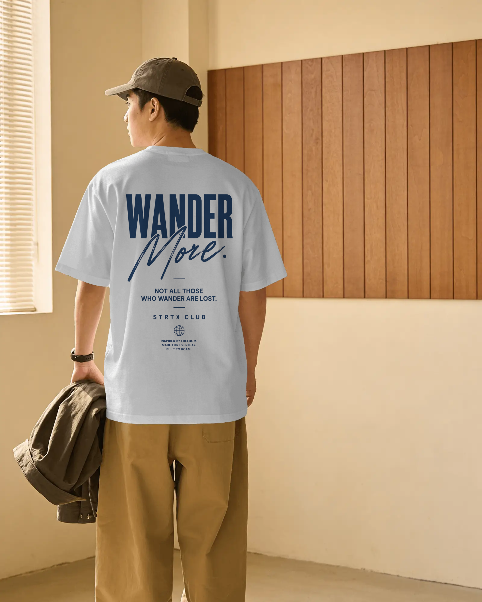 STRTX Wander More Oversized Tee